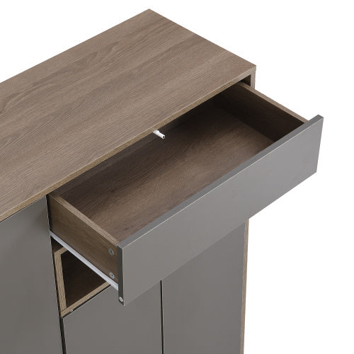Luxury Style 2-in-1 Shoe Storage Bench And Shoe Cabinet