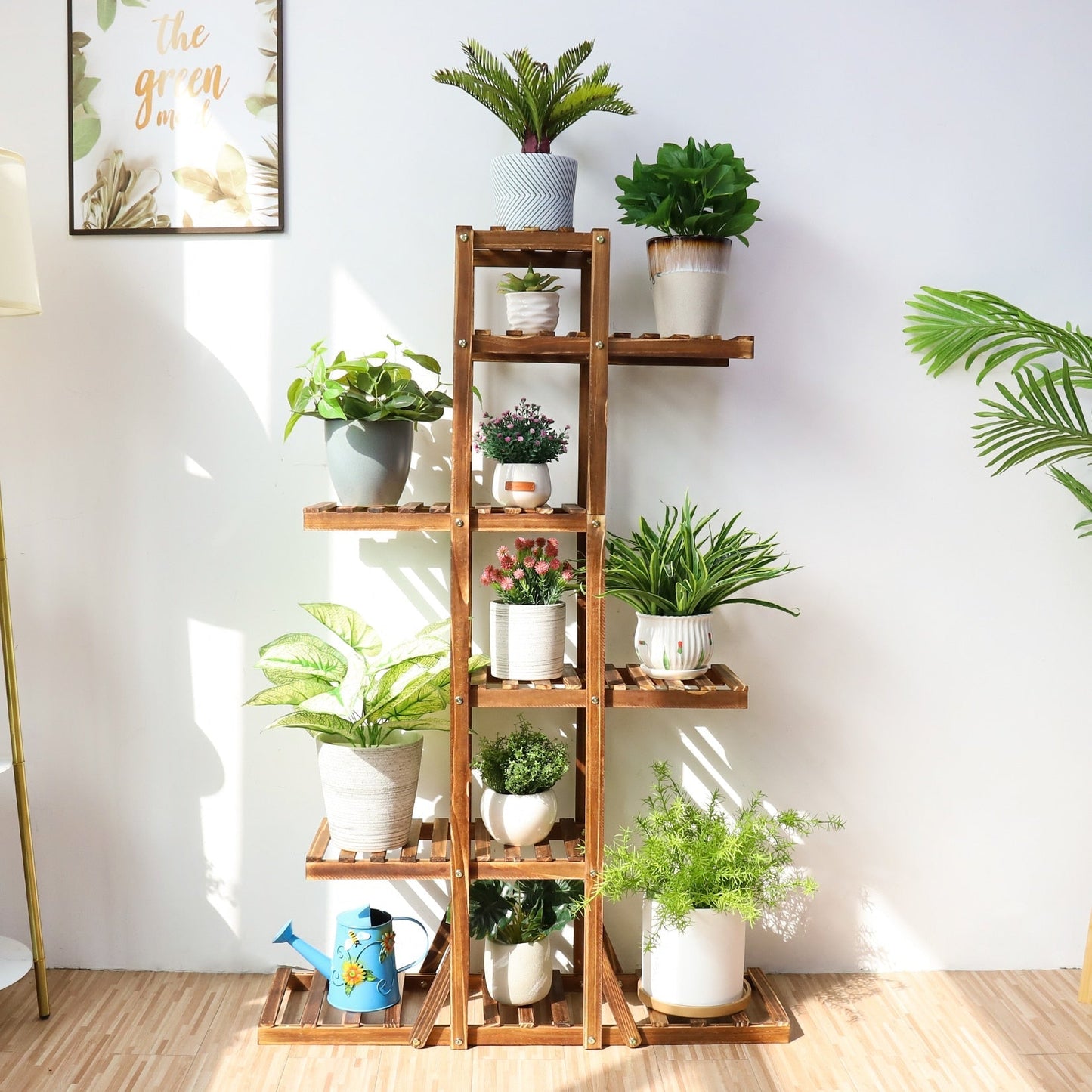 Luxury 6-Tier Wooden Plant Stand