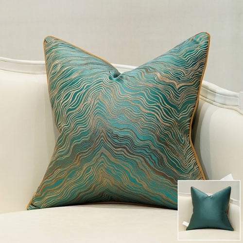 Luxury African Jacquard Cushion Cover for Home Decor