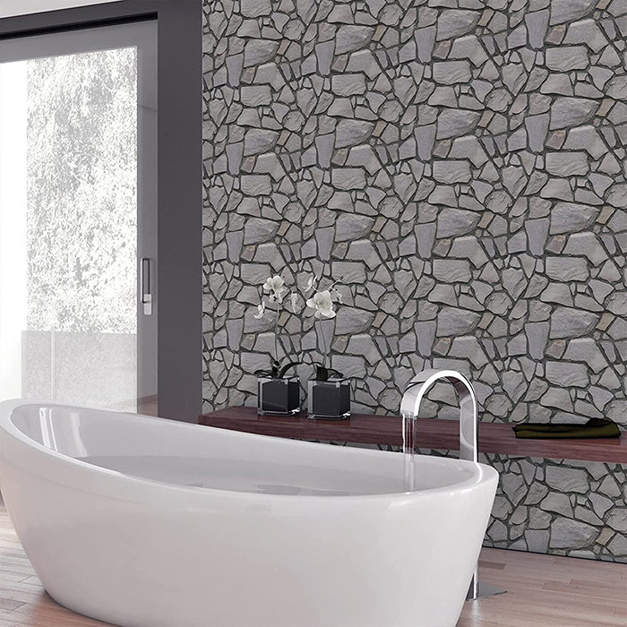 Self-adhesive Stone wallpaper (10pieces)