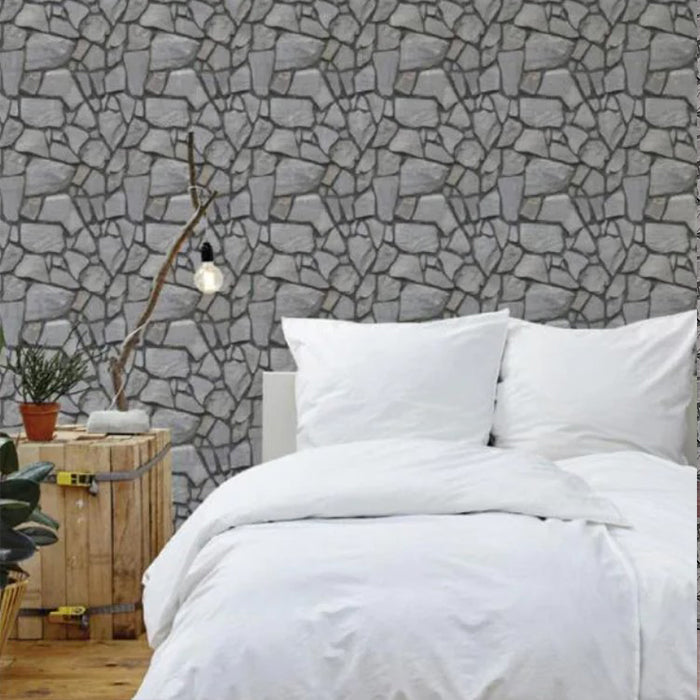 Self-adhesive Stone wallpaper (10pieces)