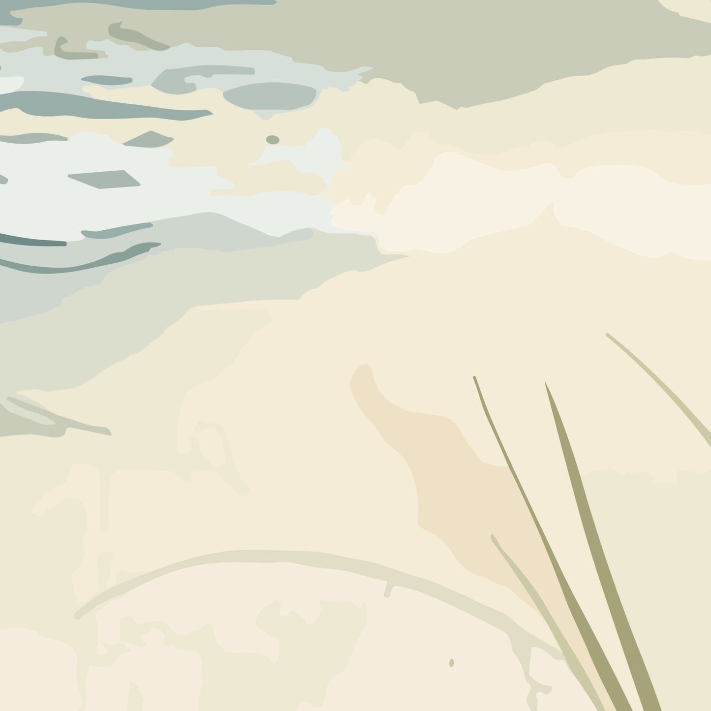 Coastal Escape Peel & Stick luxury Wallpaper