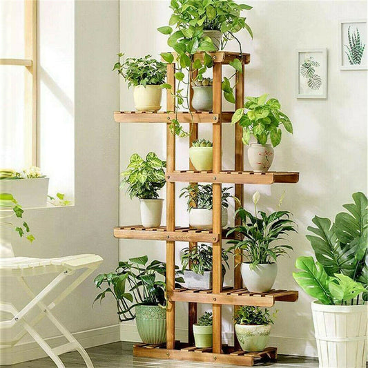 Luxury 6-Tier Wooden Plant Stand