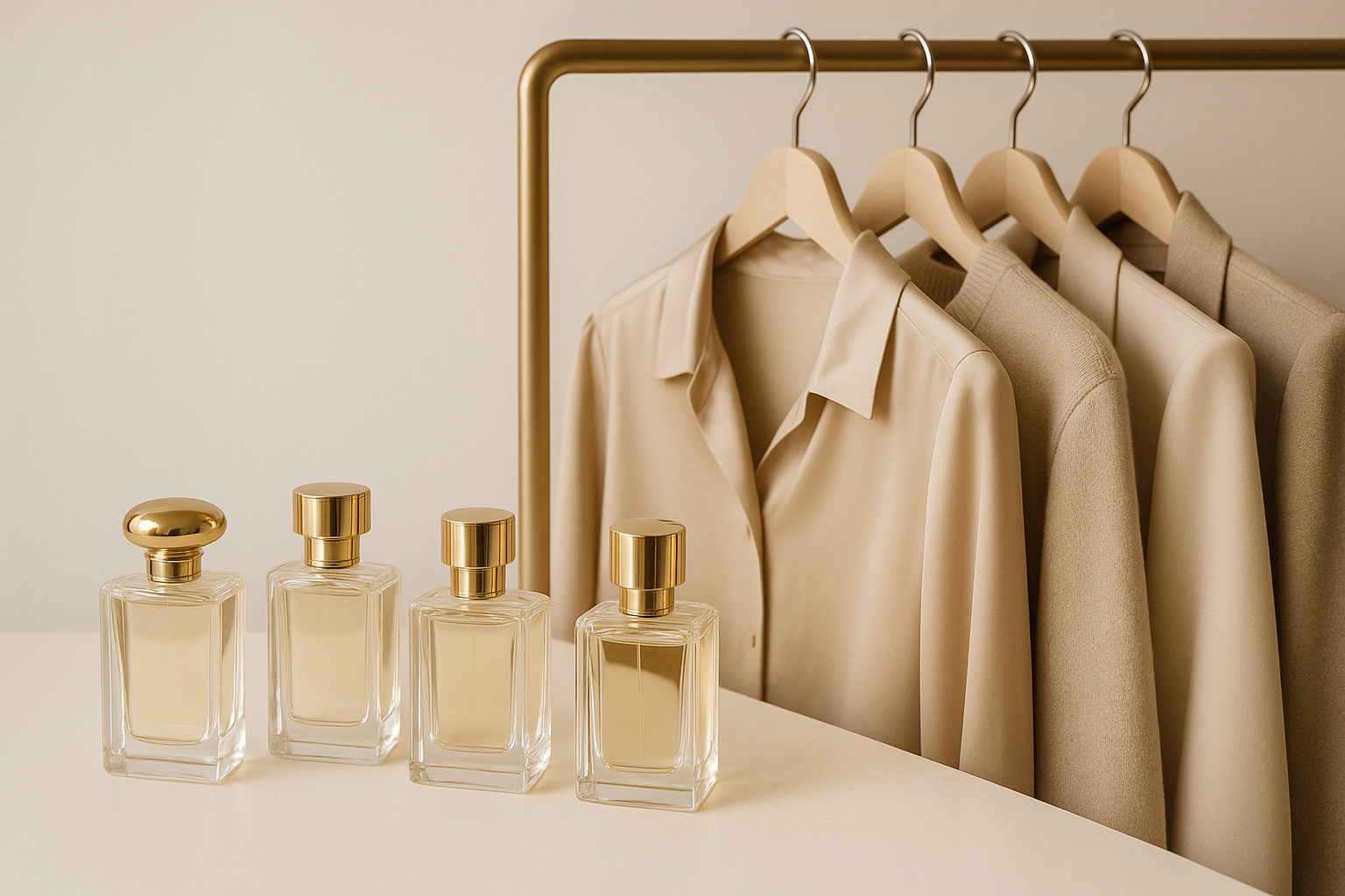 purfume and clothes